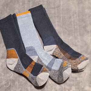 Dickies Size 6-12 Men's Multi-Color Crew Socks Set